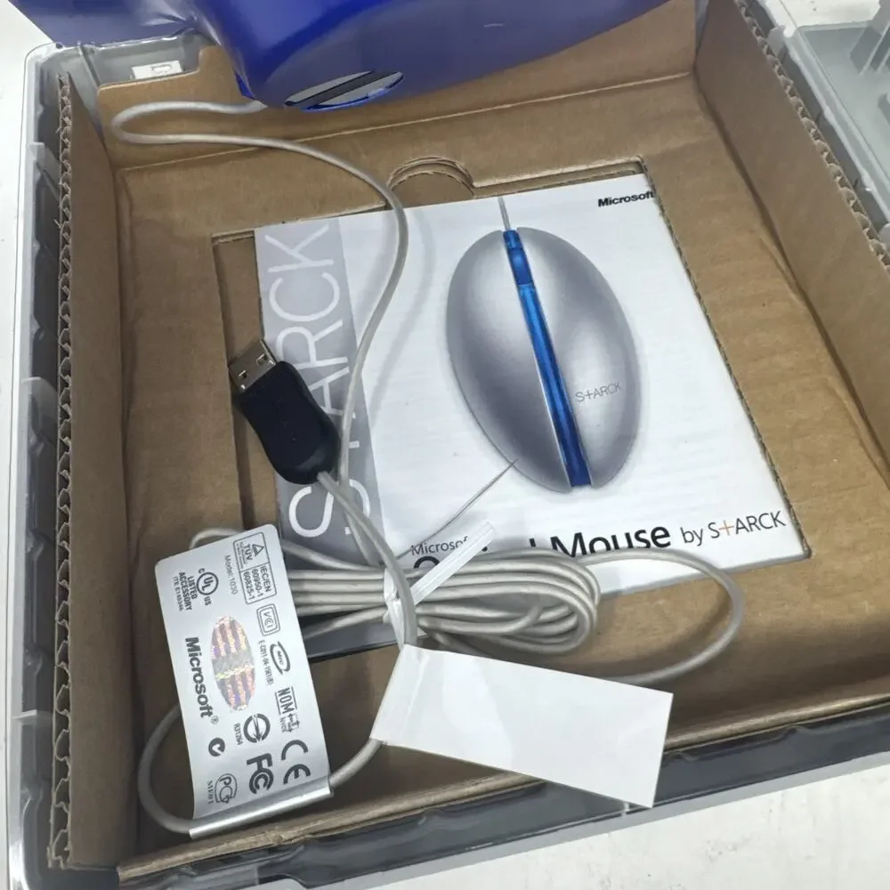 Microsoft Optical Mouse by S+ARCK [USB] In Original Box
